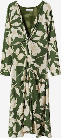 MANGO Summer Dress 'Grass' in Green: front