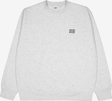 Obey Sweatshirt in Grau: predná strana