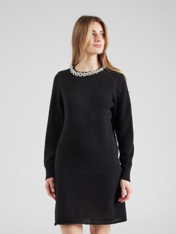 VILA Knit dress 'Alice' in Black: front