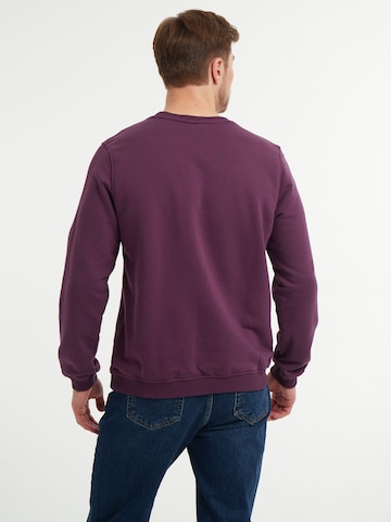 WEM Fashion Sweatshirt 'Spell Crew Mint' in Purple