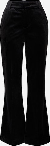 SCOTCH & SODA Flared Broek in Zwart: voorkant