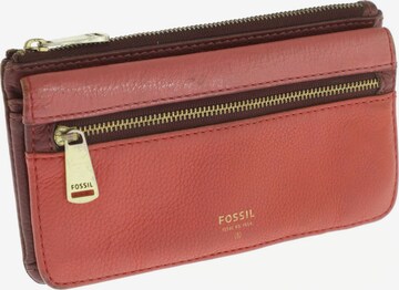 FOSSIL Small Leather Goods in One size in Red: front
