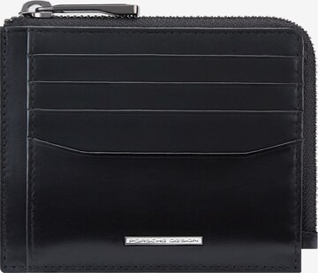 Portamonete 'Classic' di Porsche Design in nero: frontale