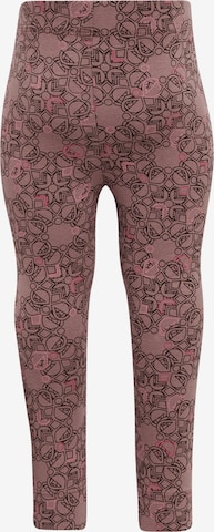 Hummel Skinny Leggings 'Fia' in Purple