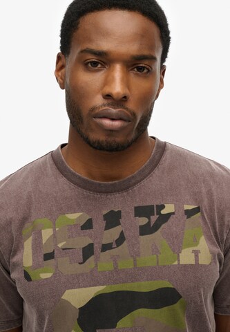 Superdry Shirt 'Osaka' in Bruin