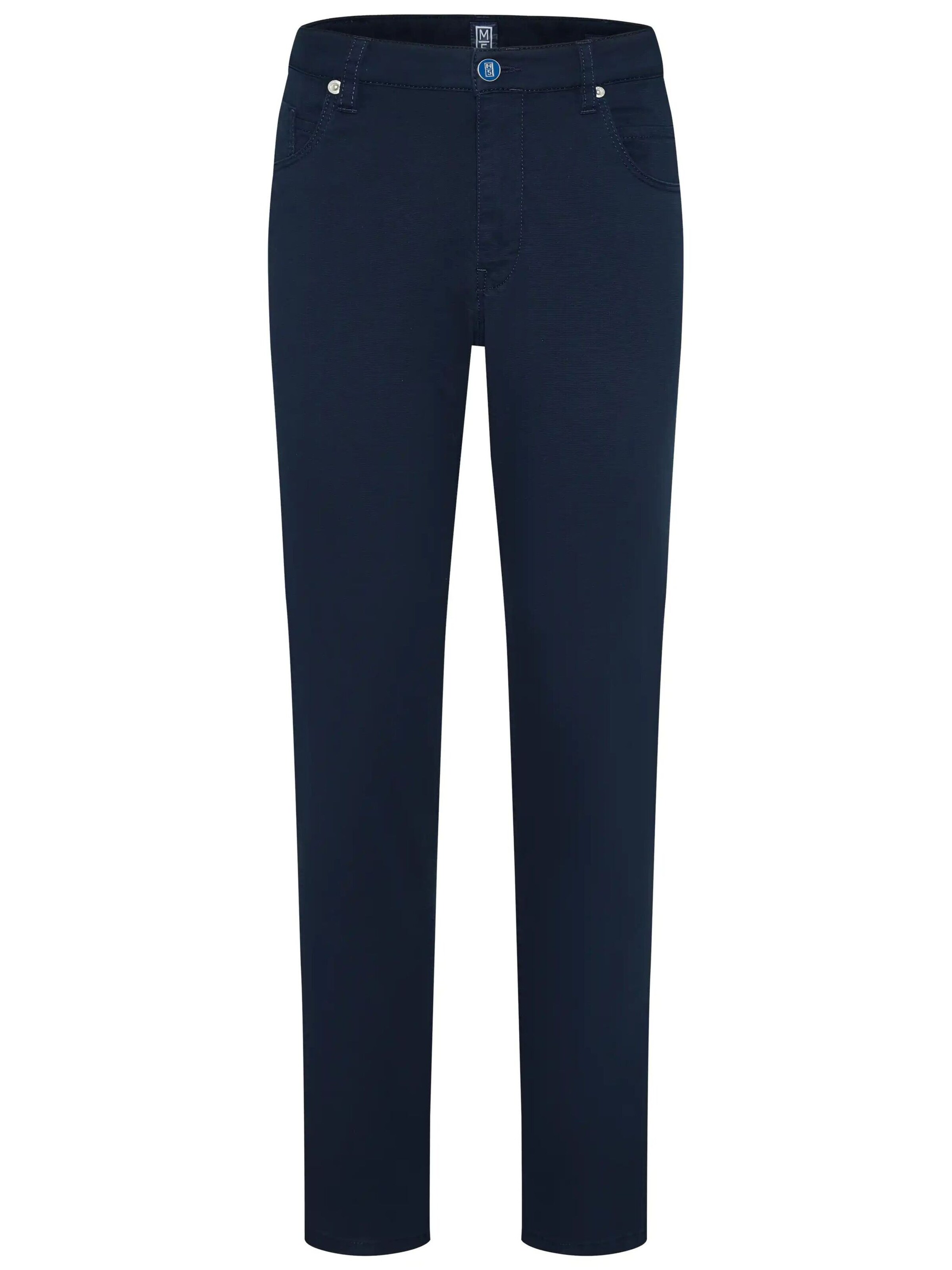 Pantalon chino MEYER en bleu : devant