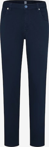 Pantalon chino MEYER en bleu : devant