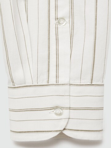 MANGO MAN Regular fit Overhemd 'Elda' in Wit