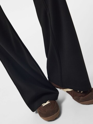 PIECES Flared Leggings 'BILLIE ' in Zwart