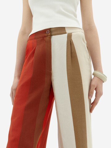 Thinking MU - Loosefit Pantalón ' MANOLITA ' en rojo