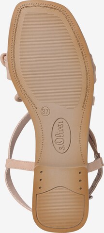 s.Oliver Strap Sandals in Beige