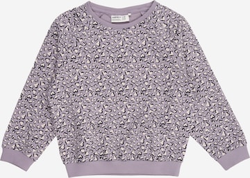 NAME IT Collegepaita 'NMFBEARTA' värissä lila: etupuoli