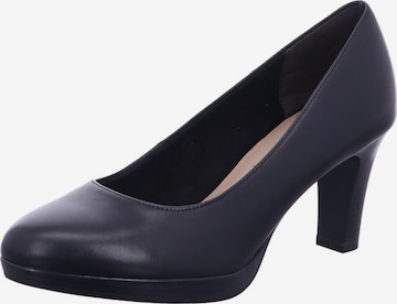 Escarpins 'Pump Damen 1-22410-41 001 Kunststoff (Synthetik) in schwarz' Tamaris en noir : devant