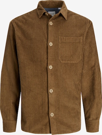 Coupe regular Chemise 'Kendrick' JACK & JONES en marron : devant