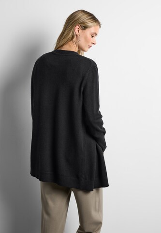 STREET ONE Strickjacke in Schwarz