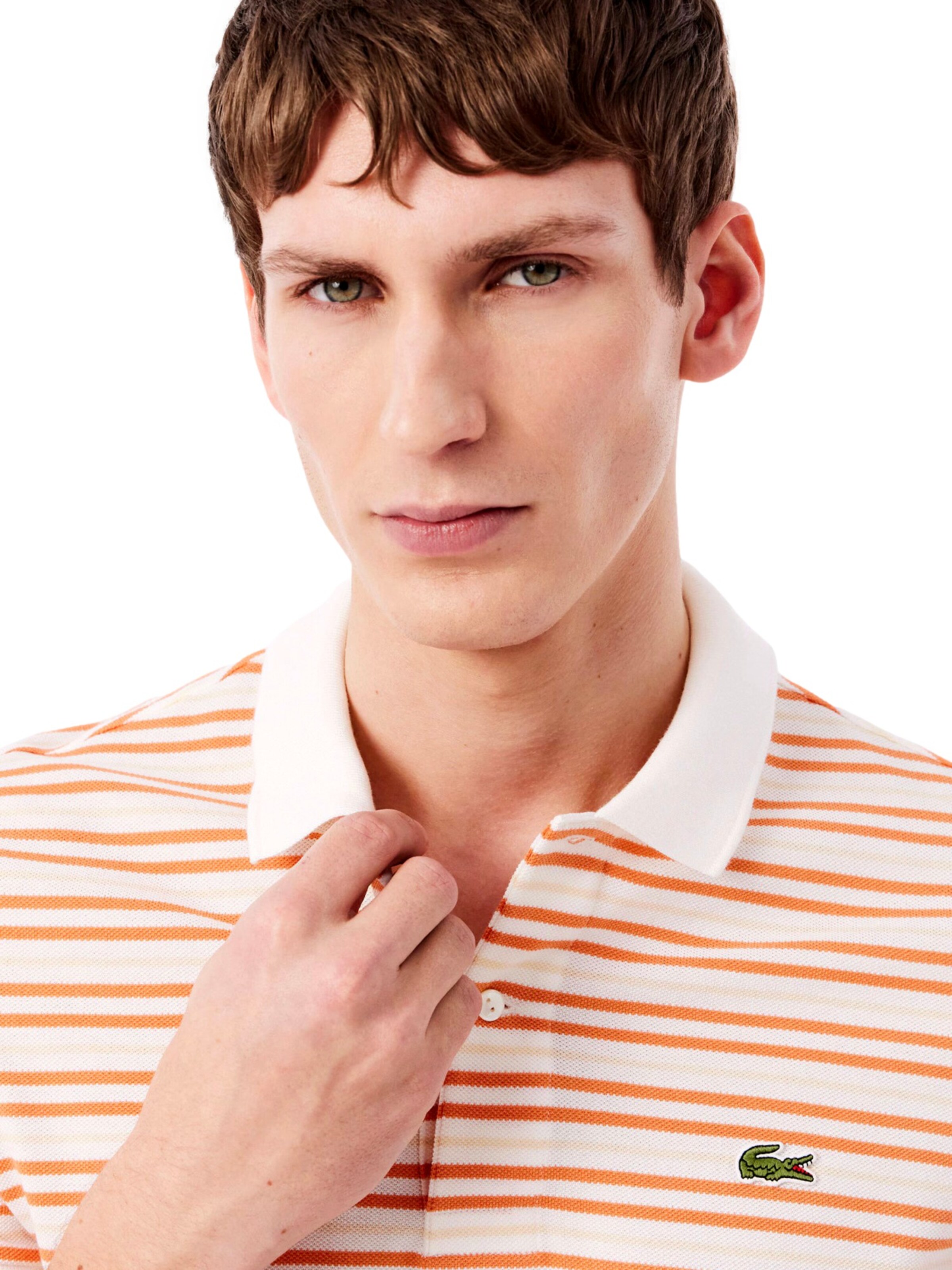 LACOSTE Shirt in Orange