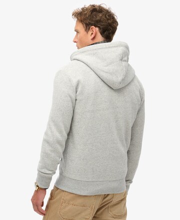 Veste de survêtement 'Essential' Superdry en gris