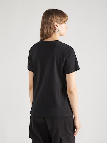 Iriedaily T-Shirt 'De La Fleur' in Schwarz