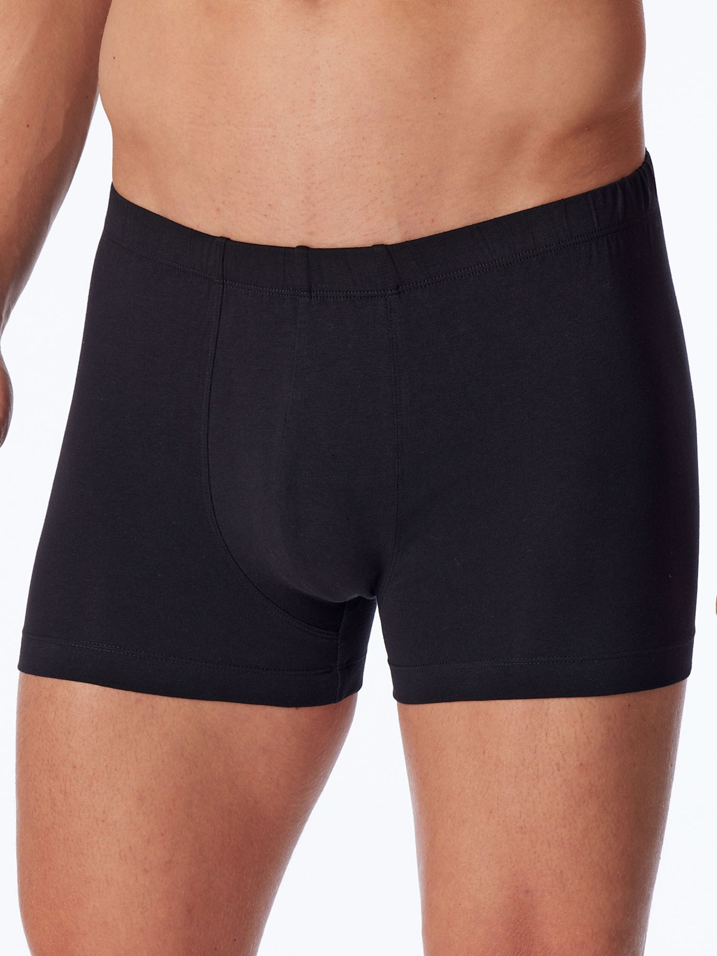 uncover by SCHIESSER Boxershorts in Zwart: voorkant