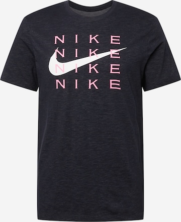 NIKE - Camisa funcionais em preto: frente