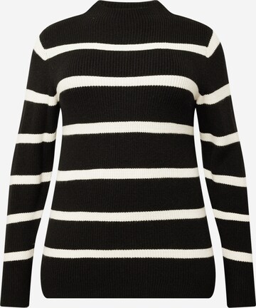 EVOKED Sweater 'RIL' in Black: front