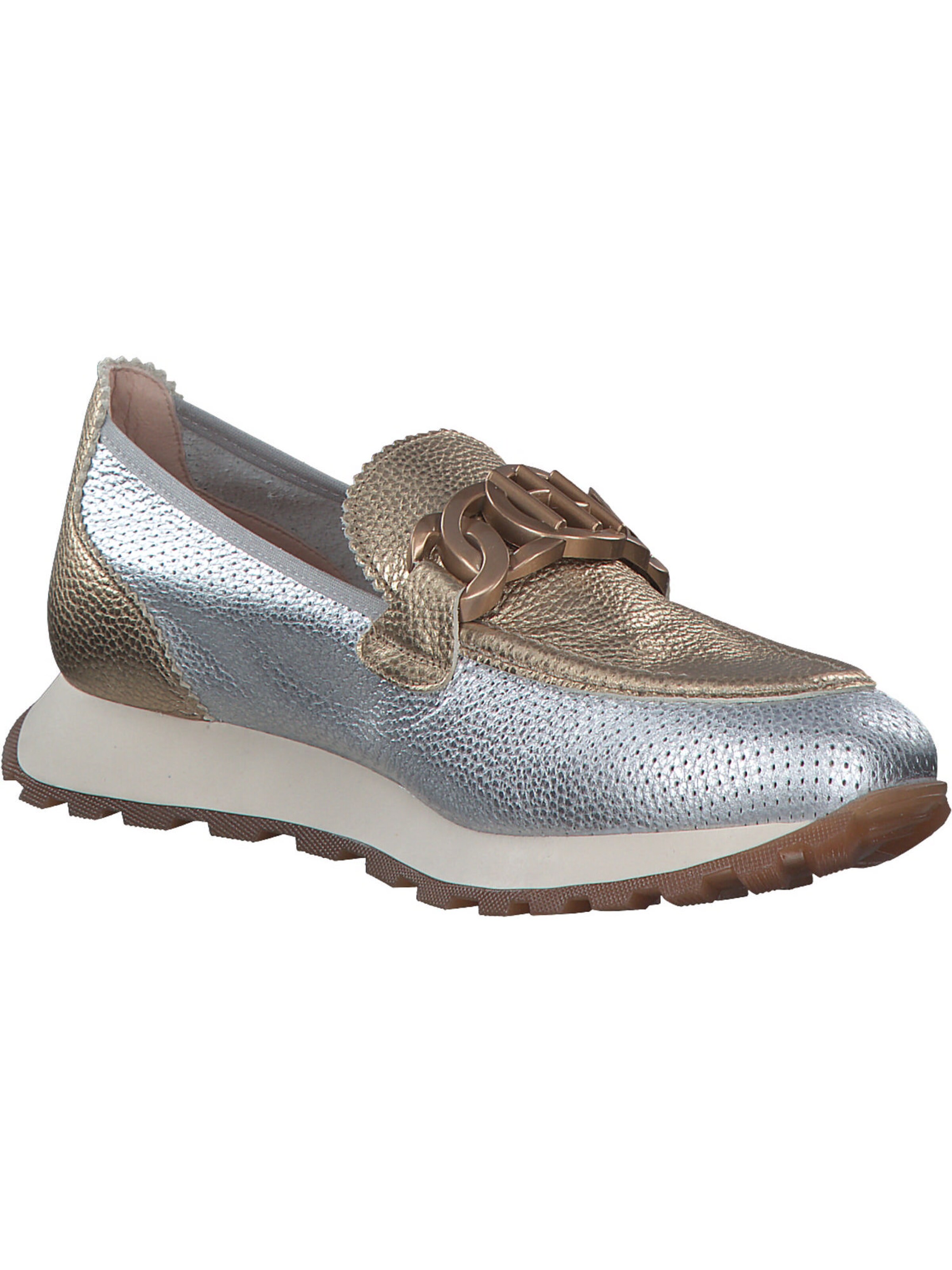 Hispanitas Moccasin in Silver