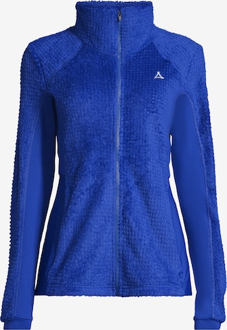 Veste en polaire fonctionnelle 'Rugna M' Schöffel en bleu : devant