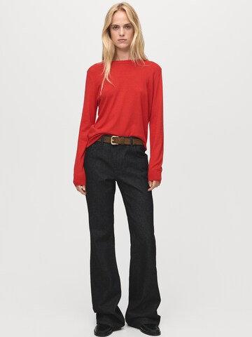 MANGO Sweater 'Lucca' in Red