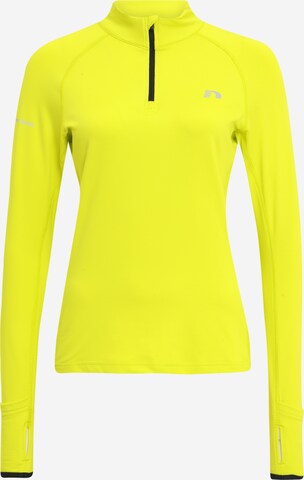 T-shirt fonctionnel Newline en jaune : devant