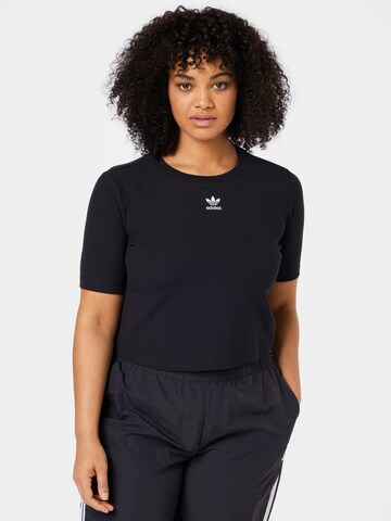 T-shirt 'Adicolor Essentials ' ADIDAS ORIGINALS en noir : devant