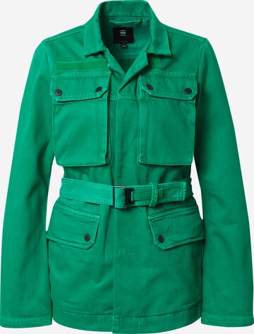 G-Star RAW Tussenjas '70s Field' in Groen: voorkant