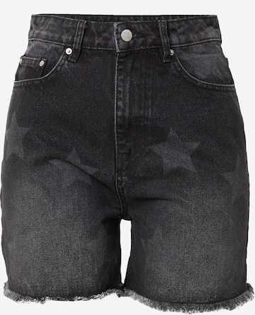 Nasty Gal Jeans in Zwart: voorkant