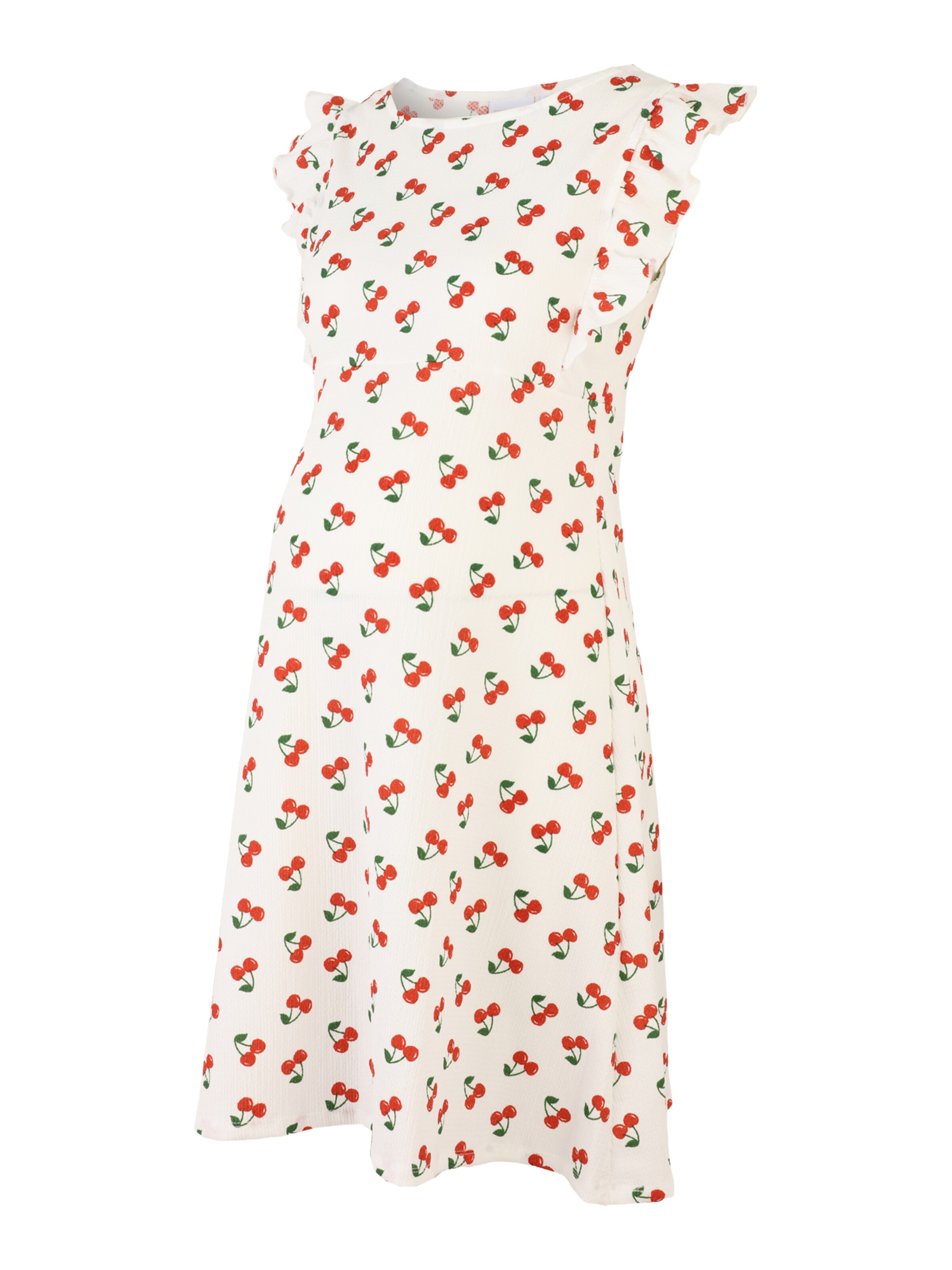 MAMALICIOUS Nyári ruhák 'MLEVELINE' - fehér: elől