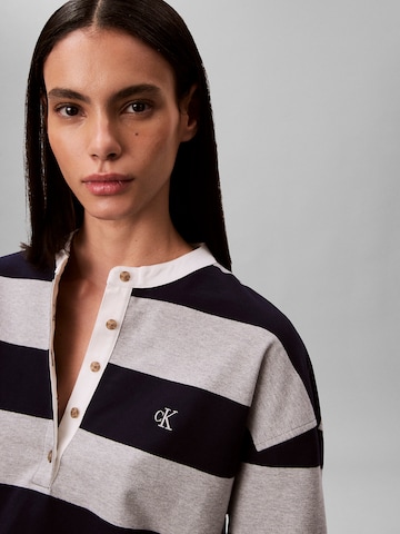 T-shirt 'Varsity' Calvin Klein Jeans en bleu