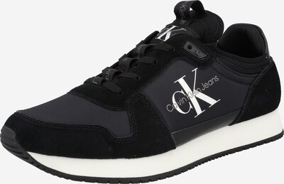 Sneaker low Calvin Klein Jeans pe negru / alb, Vizualizare produs
