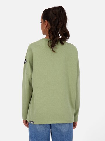 Alife and Kickin Sweatshirt 'Denise' in Green