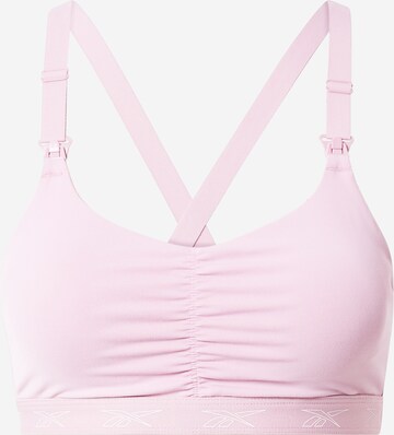 Soutien-gorge de sport Reebok en violet : devant