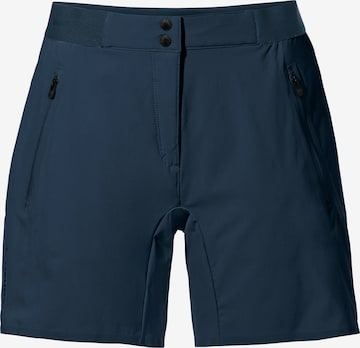 VAUDE Regular Outdoor Pants 'W Scopi LW STS II' in Blue: front