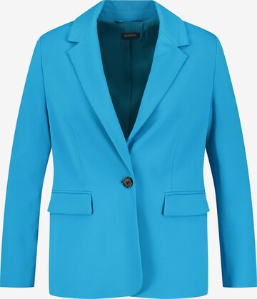 SAMOON Blazer in Blue: front