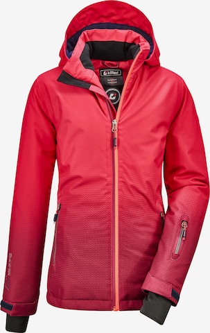 KILLTEC Outdoor jacket 'Lynge E' in Pink: front