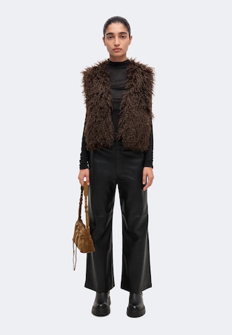 RINO & PELLE Vest 'Sensy' in Brown