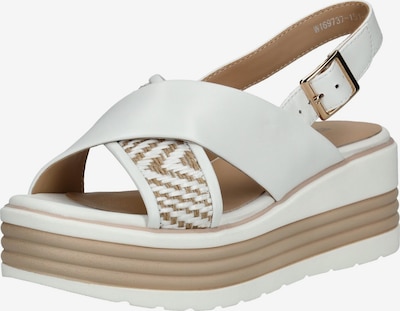 Regarde le Ciel Sandale in beige / weiß, Produktansicht