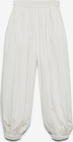 Effilé Pantalon 'AWCanella' VERO MODA en blanc : devant