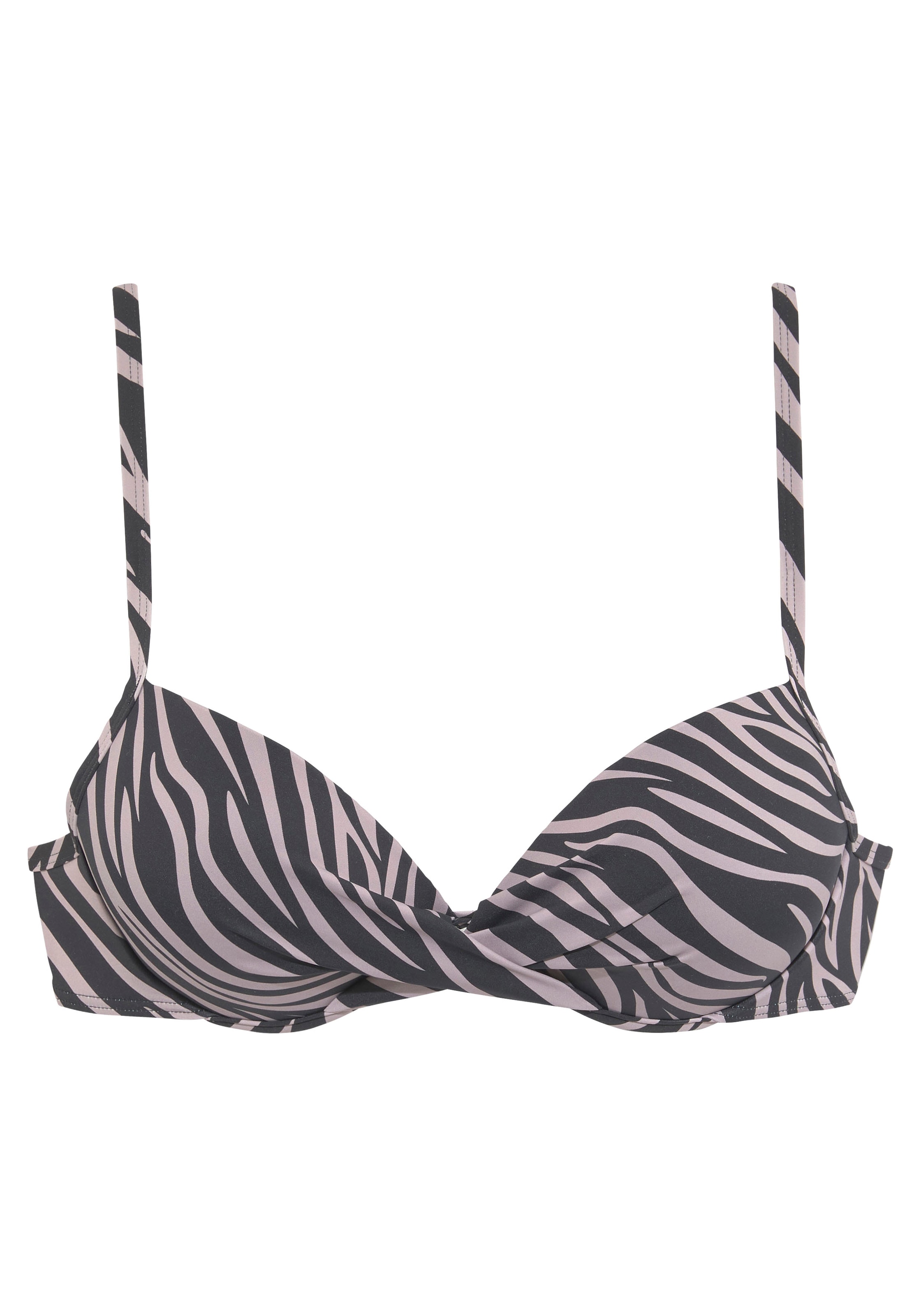LASCANA - Push-up Top de bikini en Mezcla de colores: frente