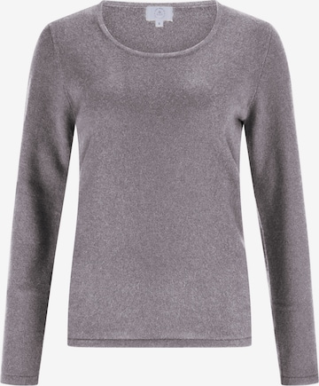 Pull-over CASH-MERE.CH en gris : devant