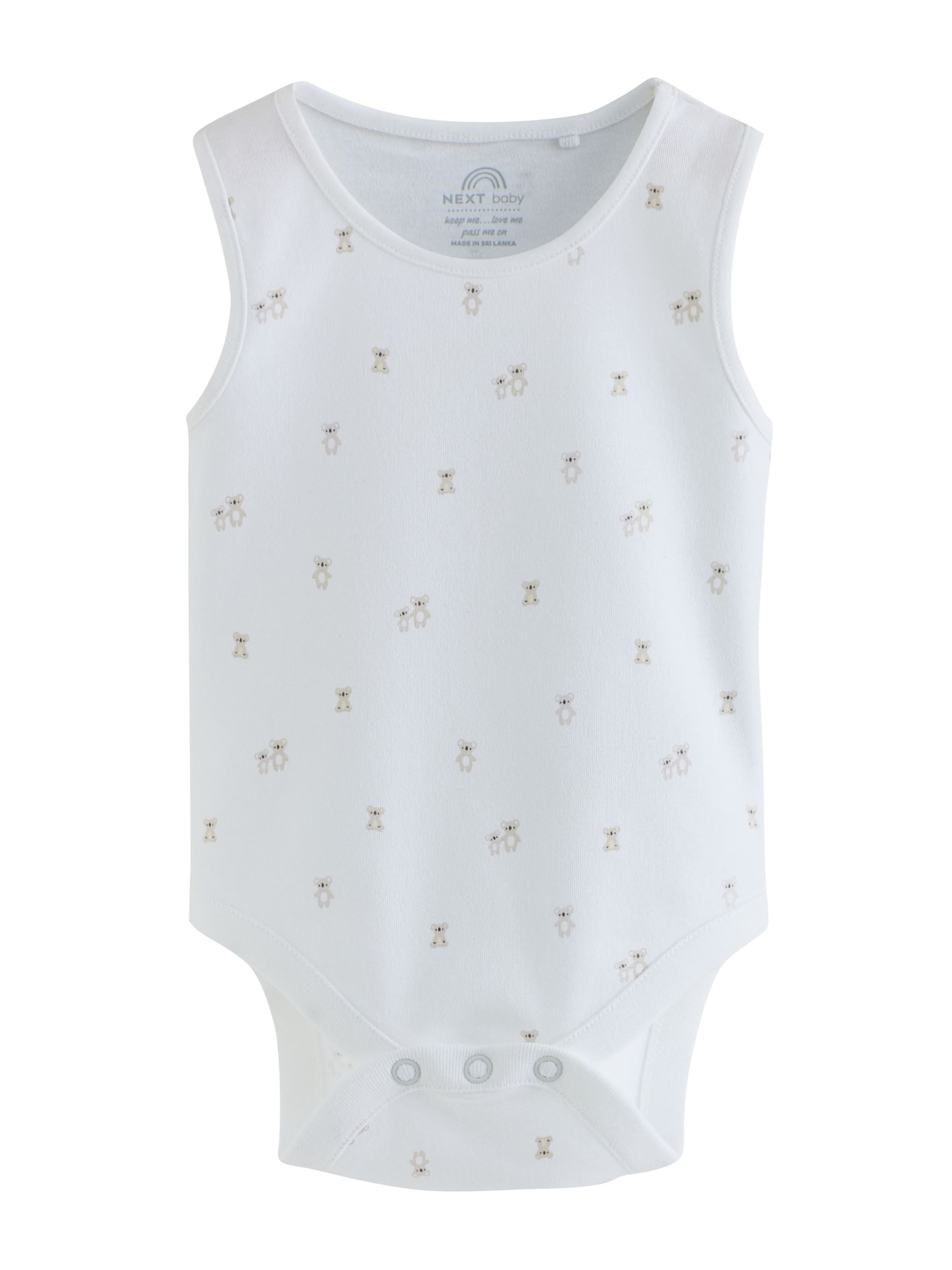 Next - Pijama entero/body en blanco