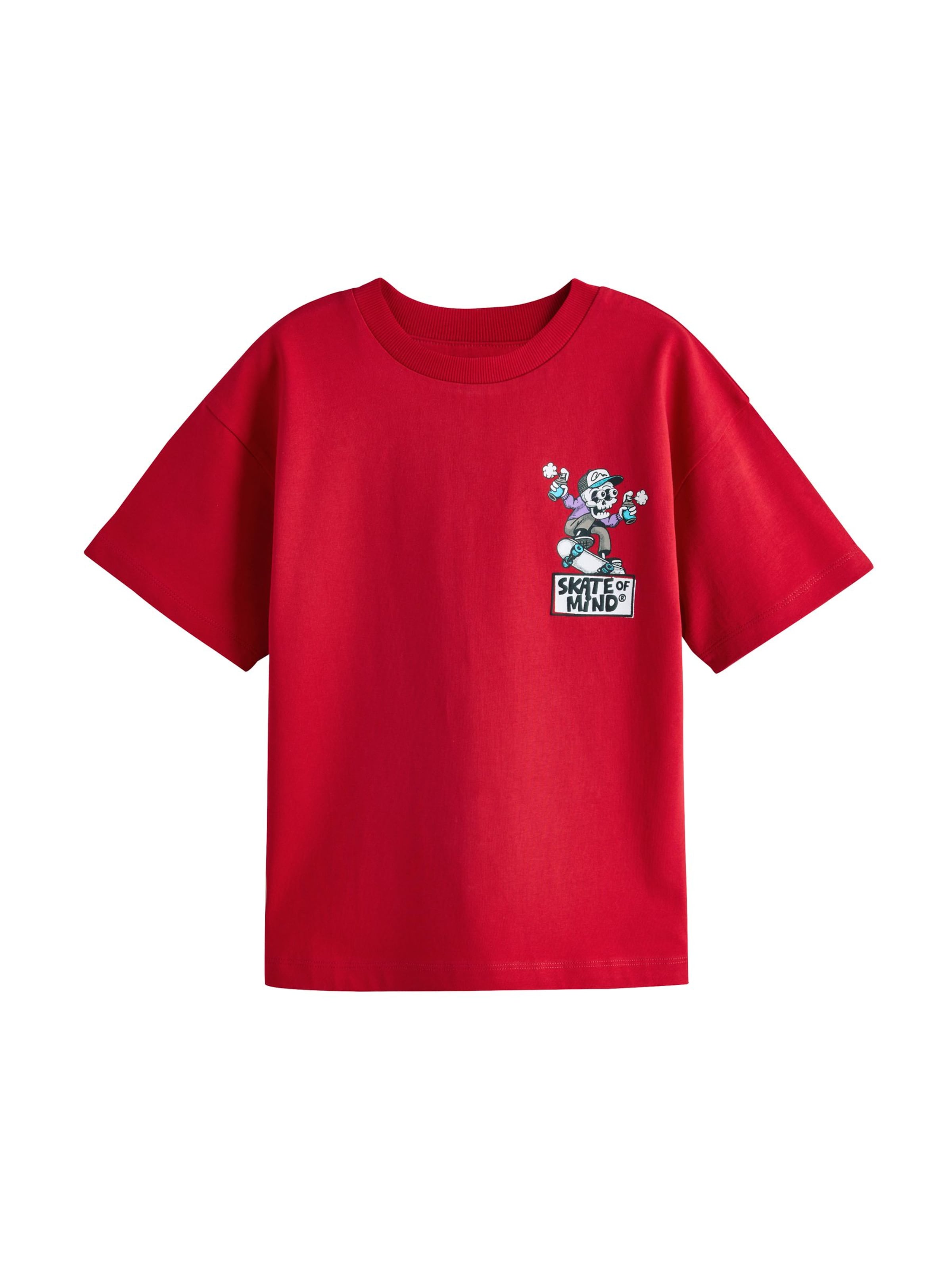Next - Camiseta en rojo: frente