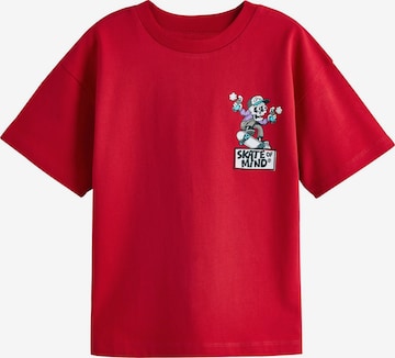 Next - Camiseta en rojo: frente