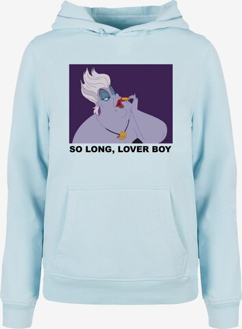 ABSOLUTE CULT Sweatshirt 'Little Mermaid - Ursula So Long Lover Boy' in Blauw: voorkant
