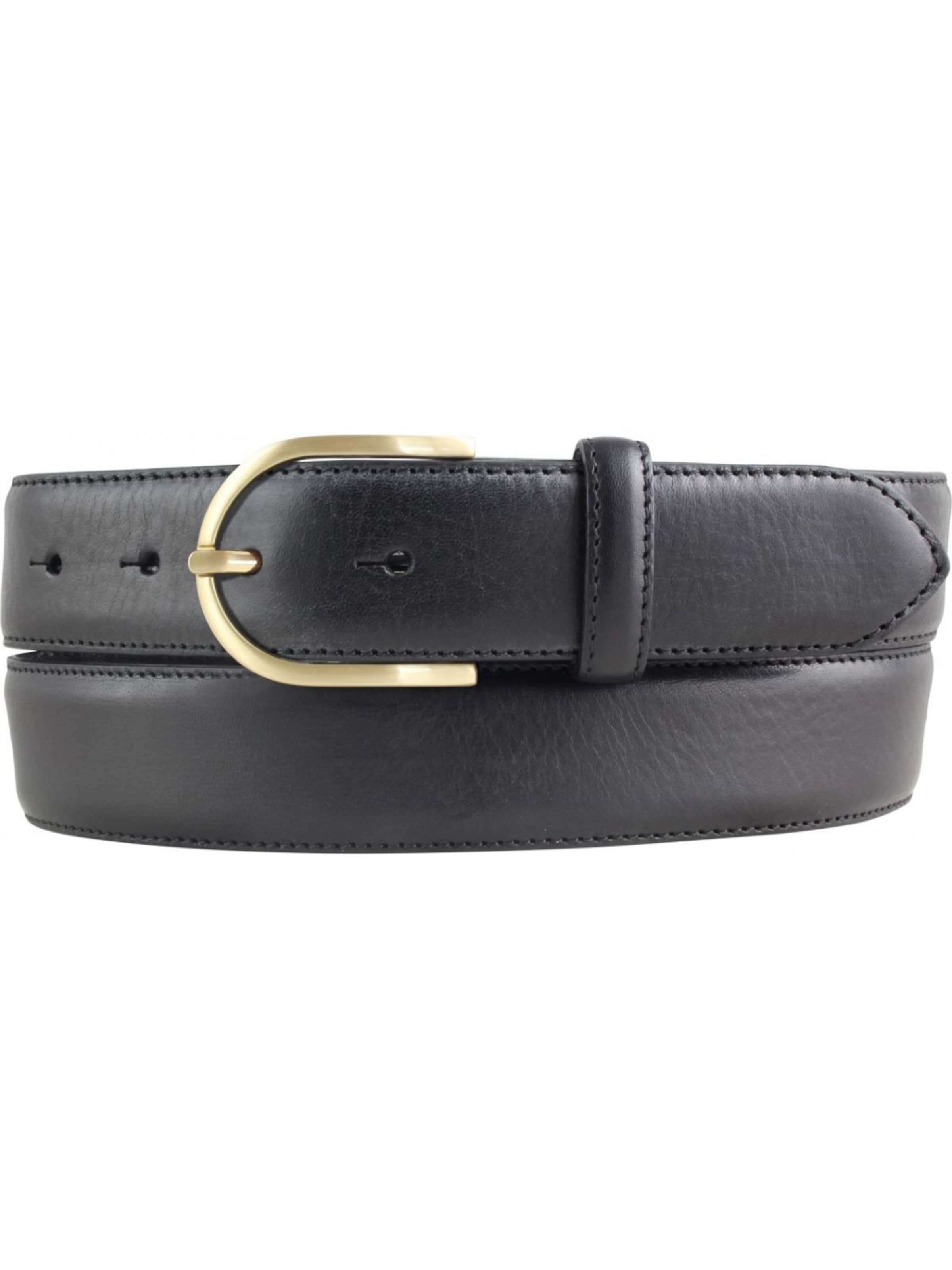 BELTINGER Gürtel 'Campobassoo'‌‌‌‌‌‌‌‌ in Schwarz: Vorderseite
